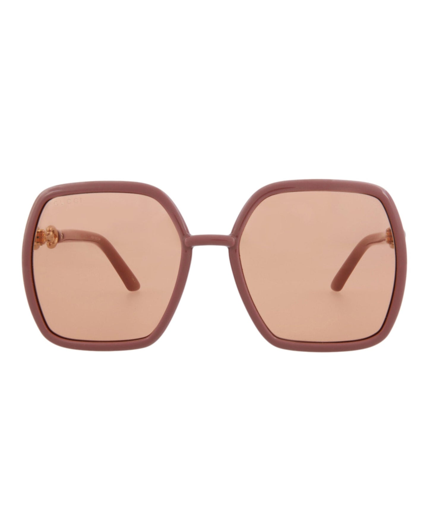 Gucci Square/Rectangle-Frame Injection Sunglasses