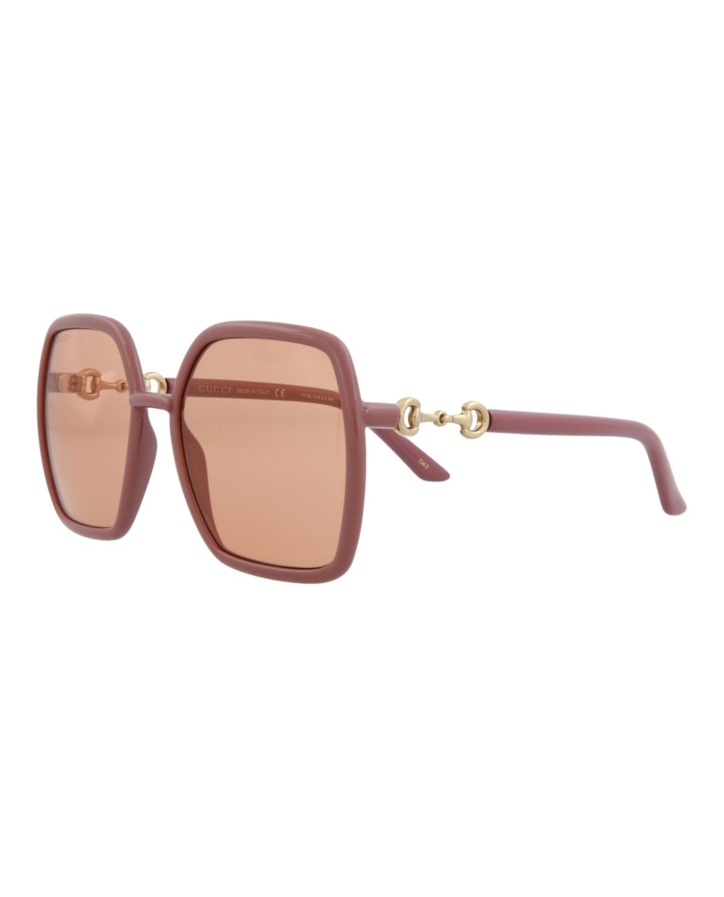 Gucci Square/Rectangle-Frame Injection Sunglasses