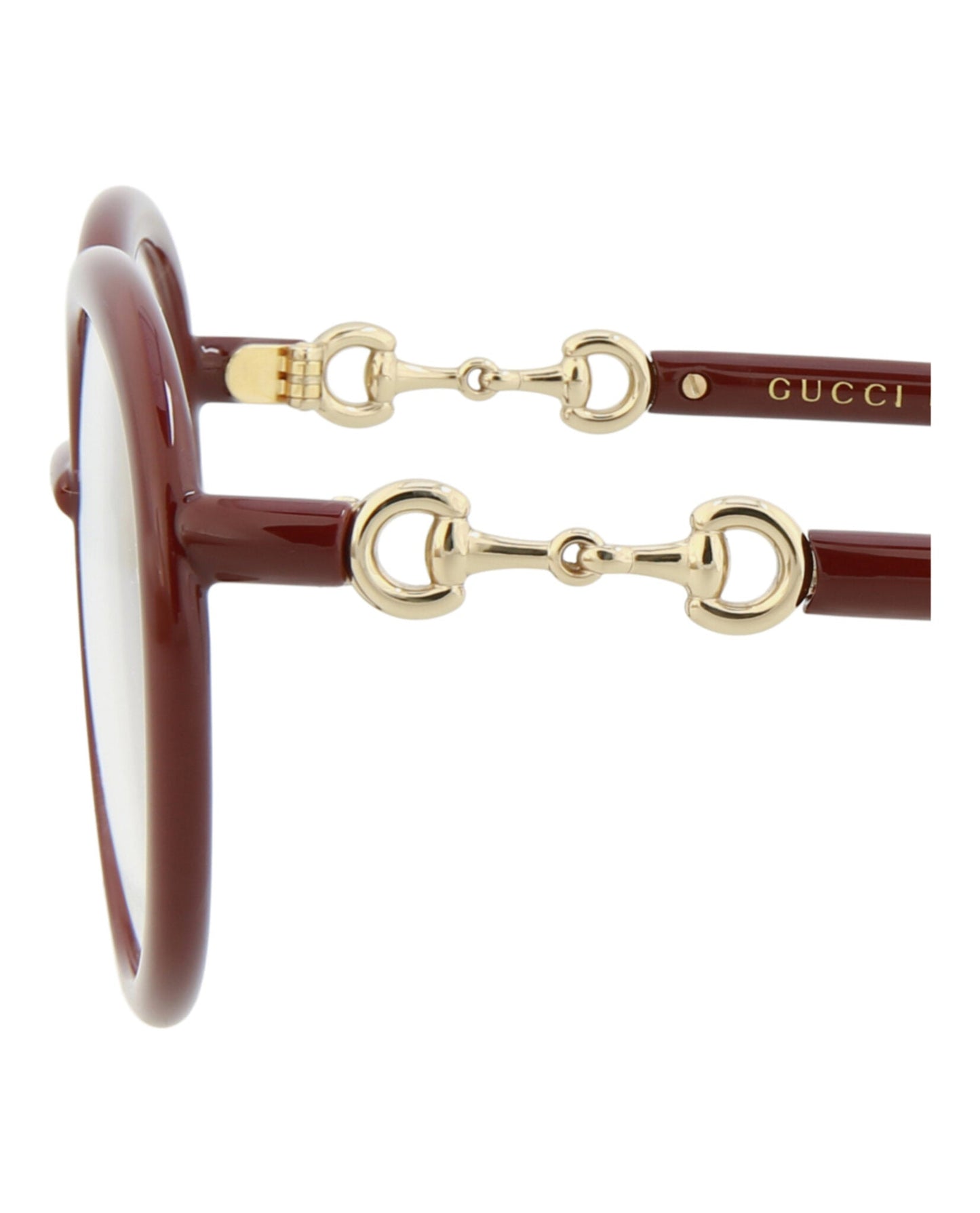 Gucci Round-Frame Injection Optical Frames