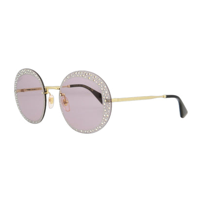 Gucci Round-Frame Metal Sunglasses - GG0899S-30010510-001