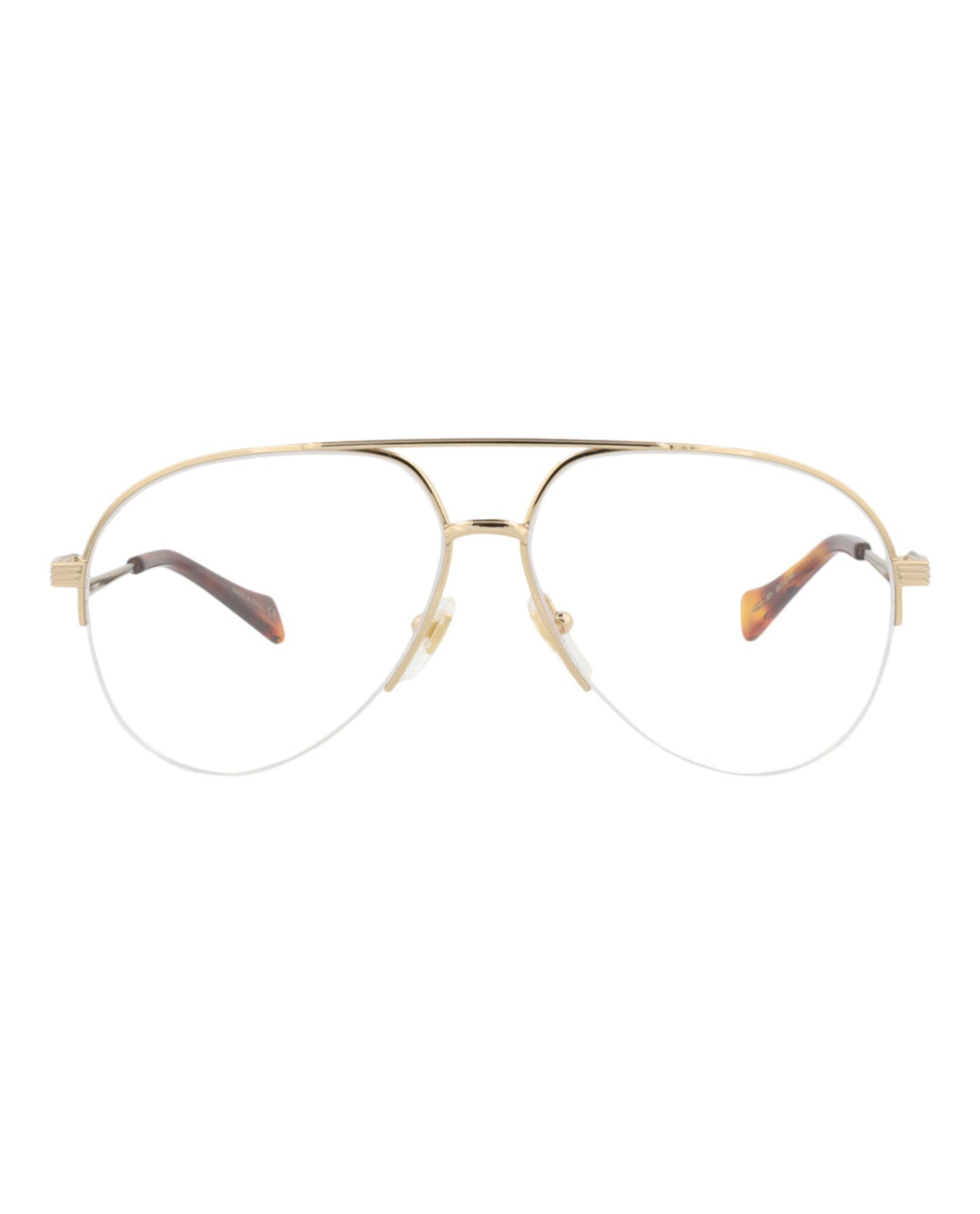 Gucci Aviator-Frame Metal Optical Frames