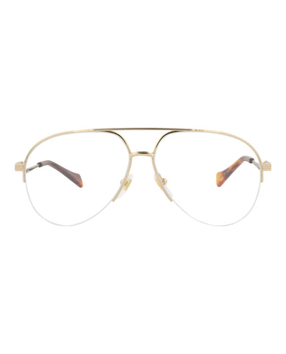 Gucci Aviator-Frame Metal Optical Frames