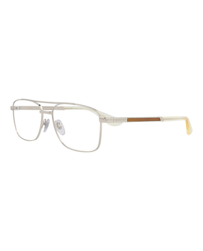 Gucci Aviator-Frame Metal Optical Frames
