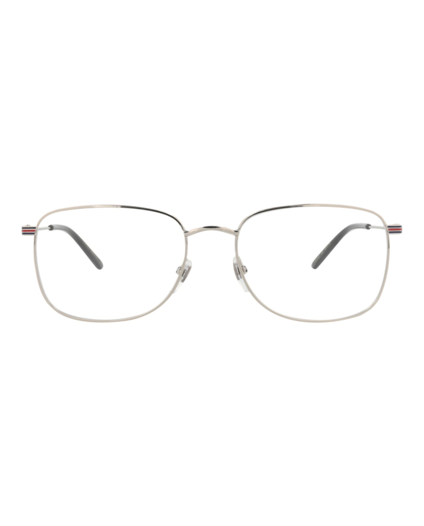 Gucci Square-Frame Metal Optical Frames