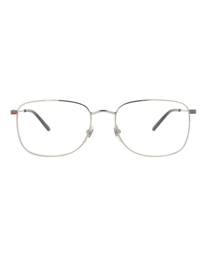 Gucci Square-Frame Metal Optical Frames