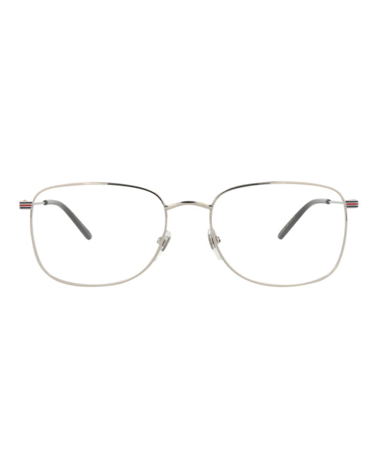 Gucci Square-Frame Metal Optical Frames