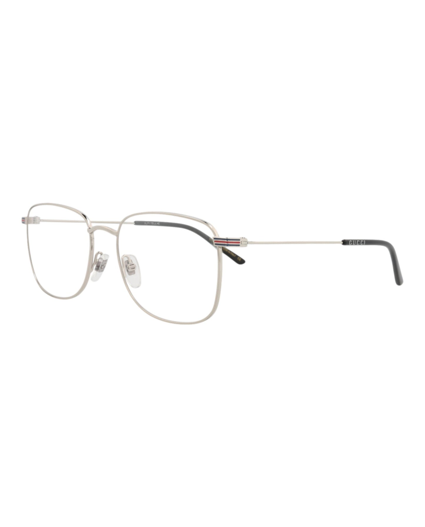 Gucci Square-Frame Metal Optical Frames