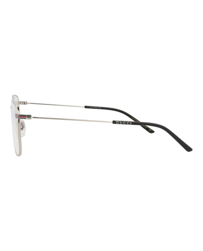 Gucci Square-Frame Metal Optical Frames