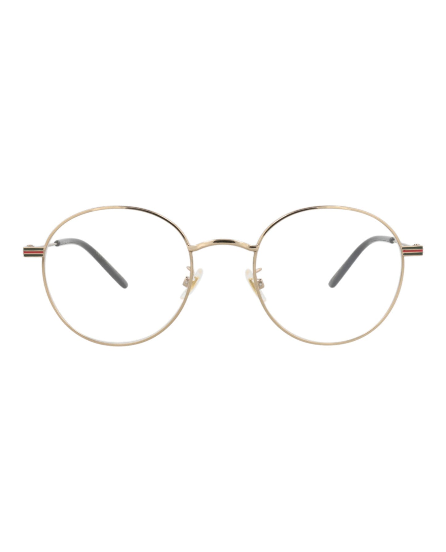 Gucci Round-Frame Metal Optical Frames