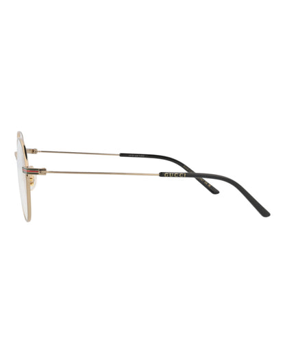 Gucci Round-Frame Metal Optical Frames