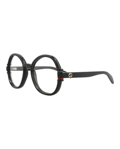Gucci Round-Frame Injection Optical Frames