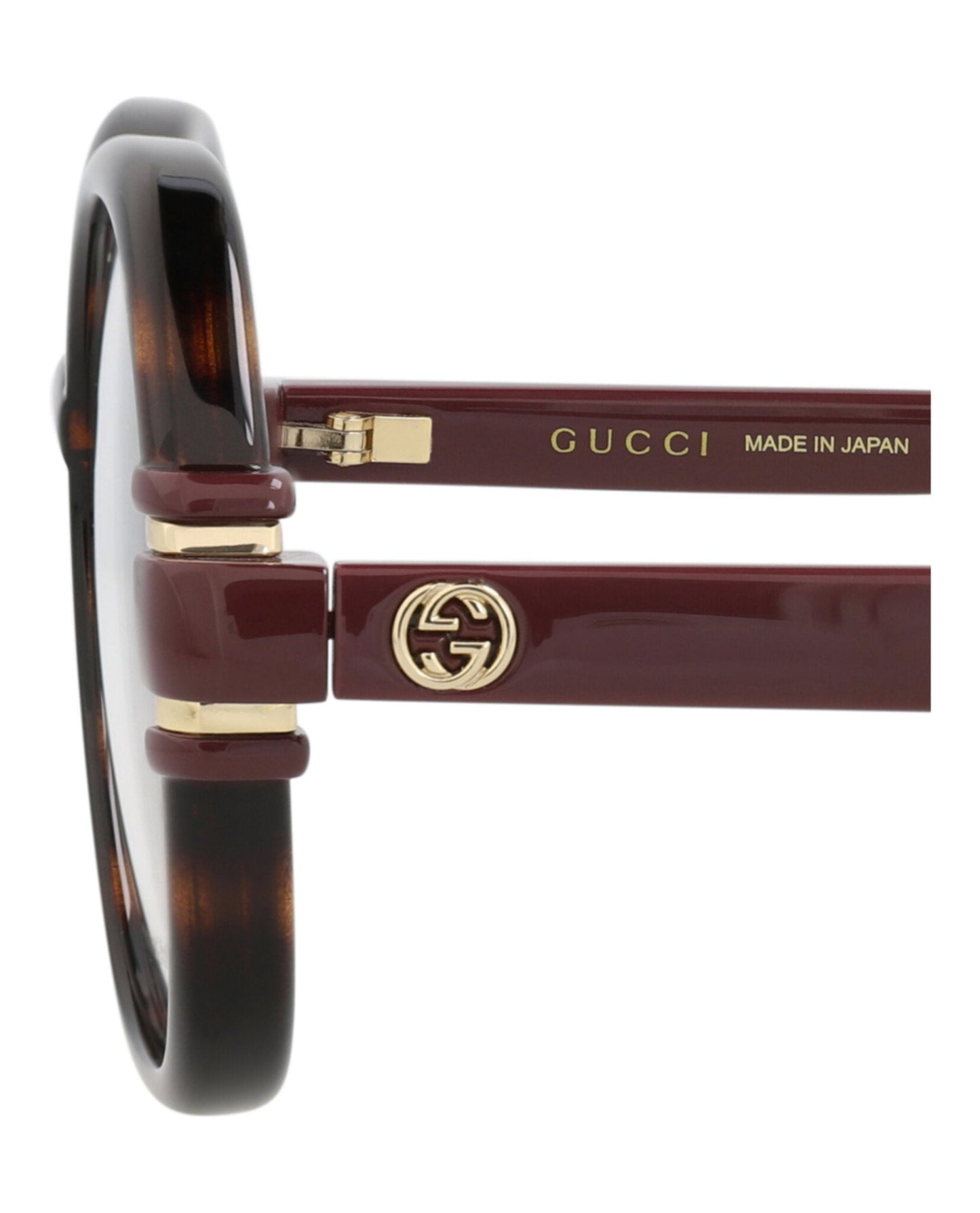 Gucci Round-Frame Injection Optical Frames