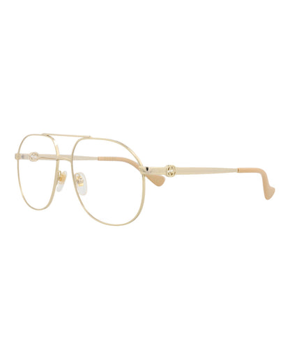 Gucci Aviator-Frame Metal Optical Frames
