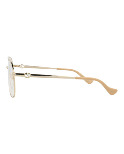 Gucci Aviator-Frame Metal Optical Frames