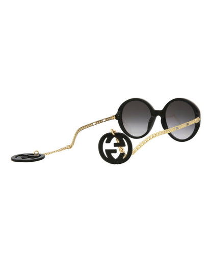 Gucci Square/Rectangle-Frame Acetate Sunglasses