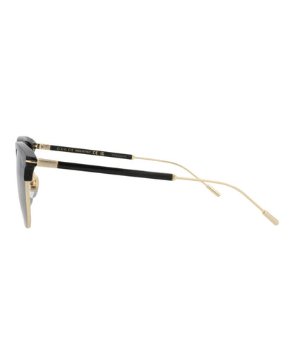 Gucci Round-Frame Recycled Acetate Sunglasses