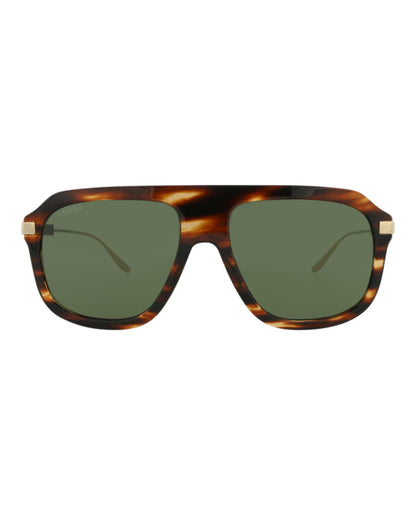 Gucci Aviator-Frame Recycled Acetate Sunglasses