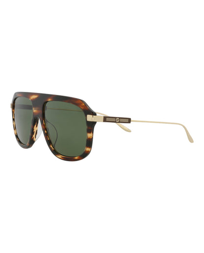 Gucci Aviator-Frame Recycled Acetate Sunglasses