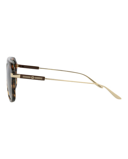 Gucci Aviator-Frame Recycled Acetate Sunglasses