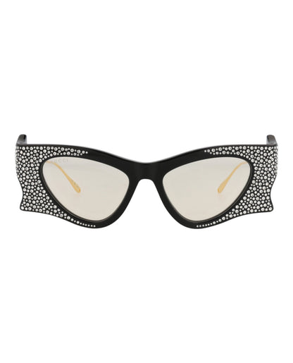 Gucci Cat Eye-Frame Recycled Acetate Sunglasses