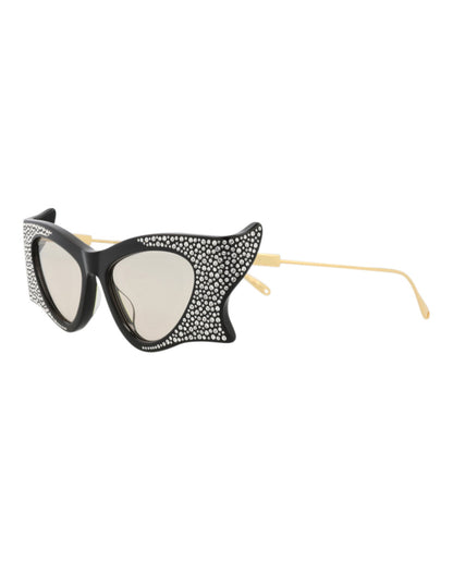 Gucci Cat Eye-Frame Recycled Acetate Sunglasses