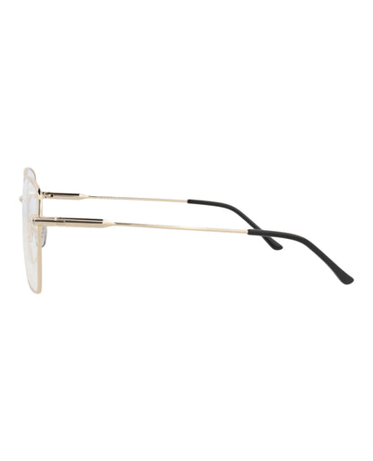 Gucci Square-Frame Metal Optical Frames