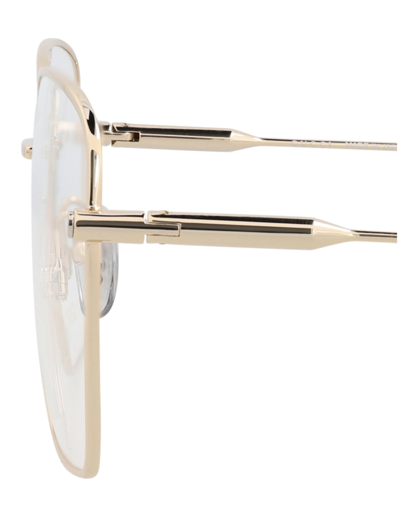 Gucci Square-Frame Metal Optical Frames