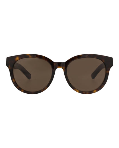 Gucci Round-Frame Recycled Acetate Sunglasses