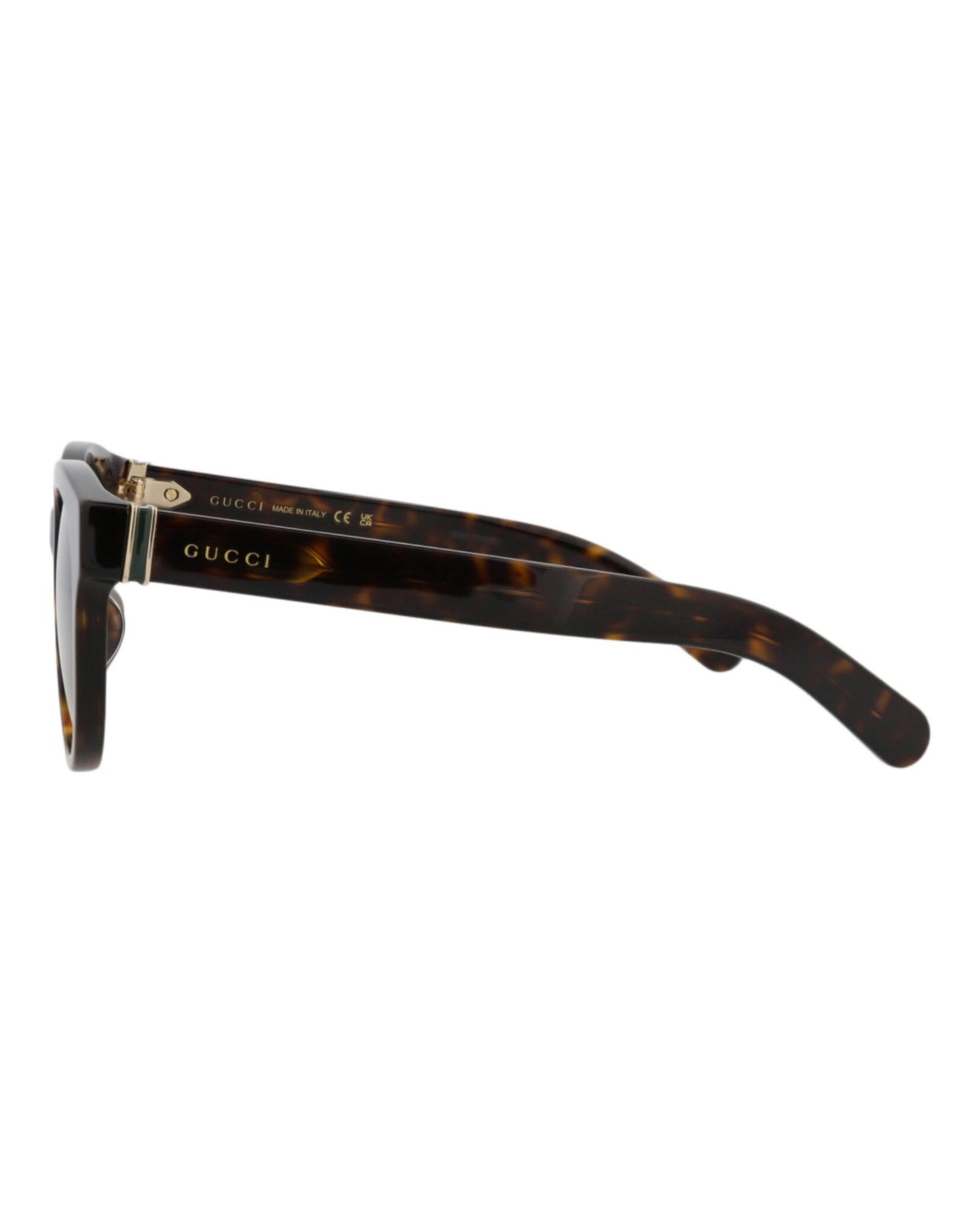 Gucci Round-Frame Recycled Acetate Sunglasses