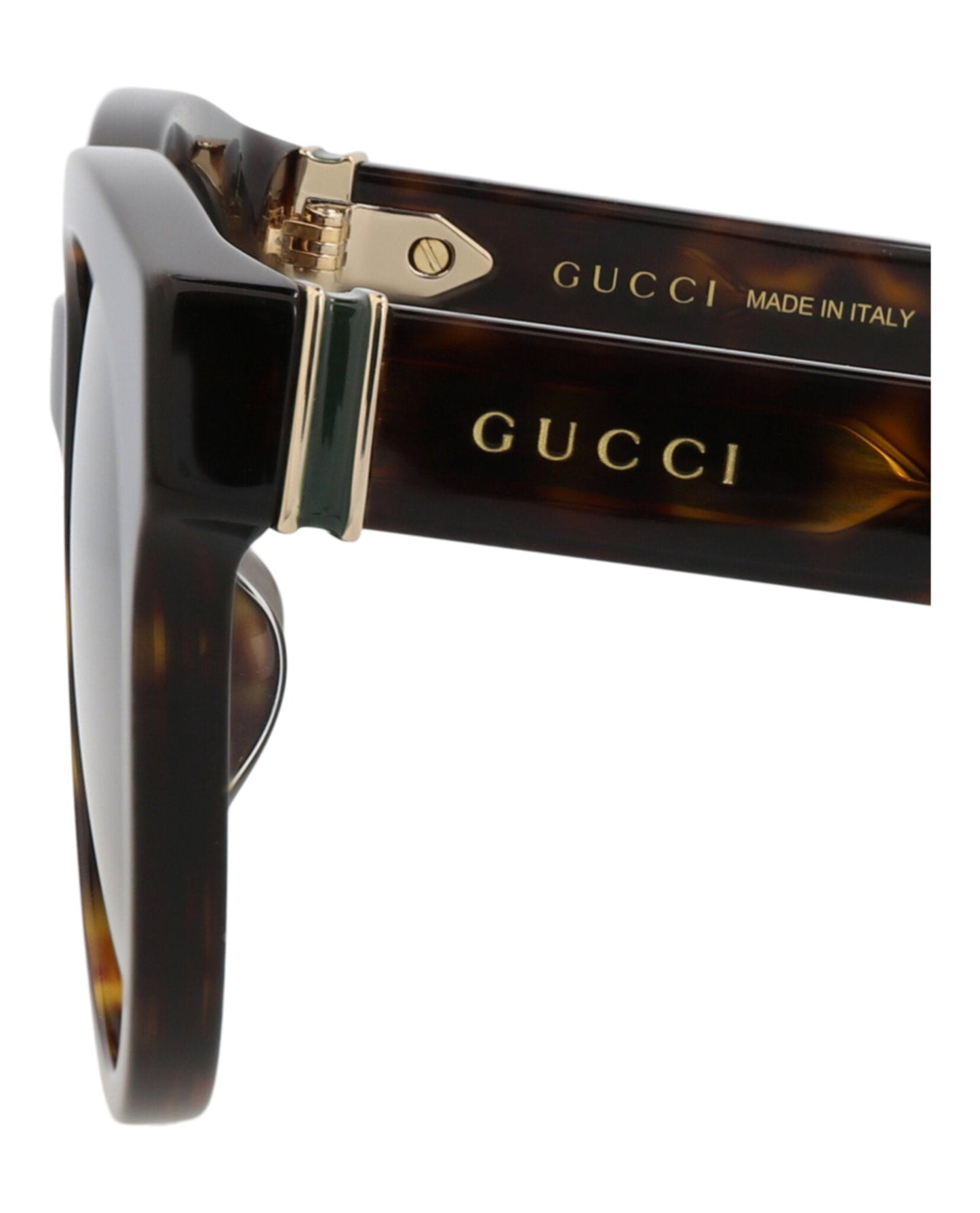 Gucci Round-Frame Recycled Acetate Sunglasses