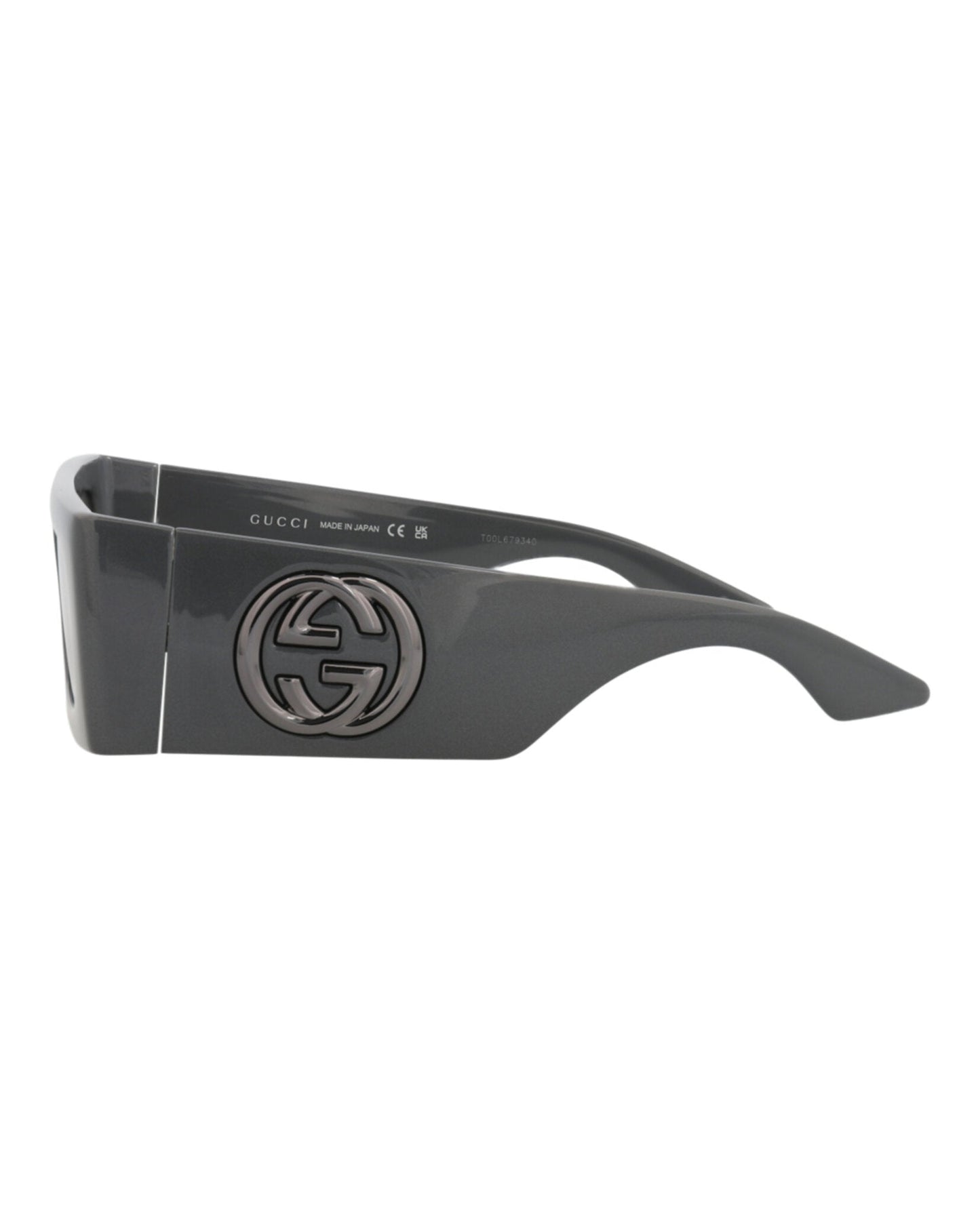 Gucci Shield-Frame Injection Sunglasses