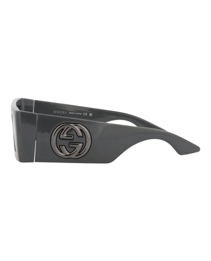 Gucci Shield-Frame Injection Sunglasses