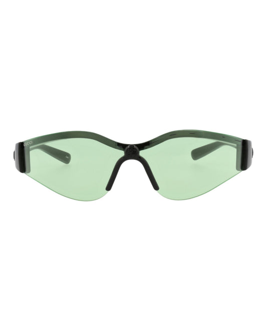 Gucci Shield-Frame Injection Sunglasses