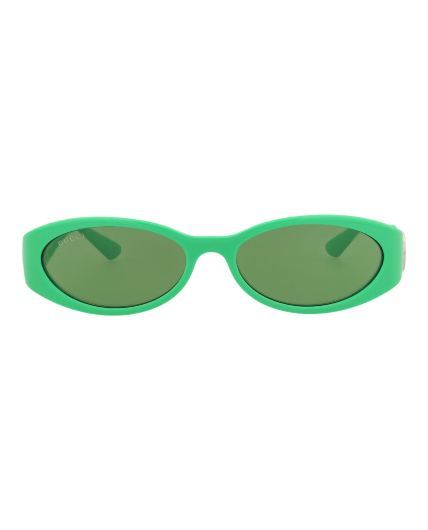 Gucci Round-Frame Injection Sunglasses
