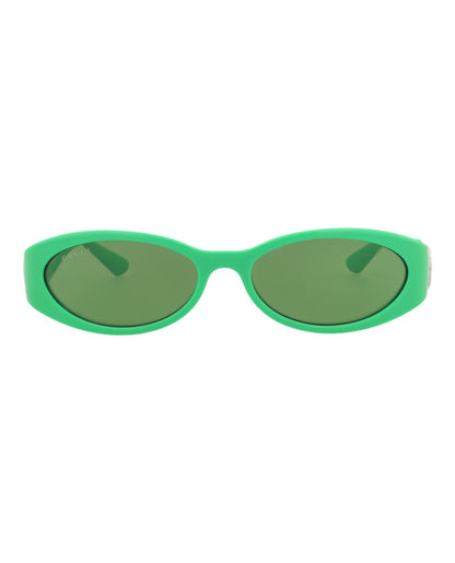 Gucci Round-Frame Injection Sunglasses
