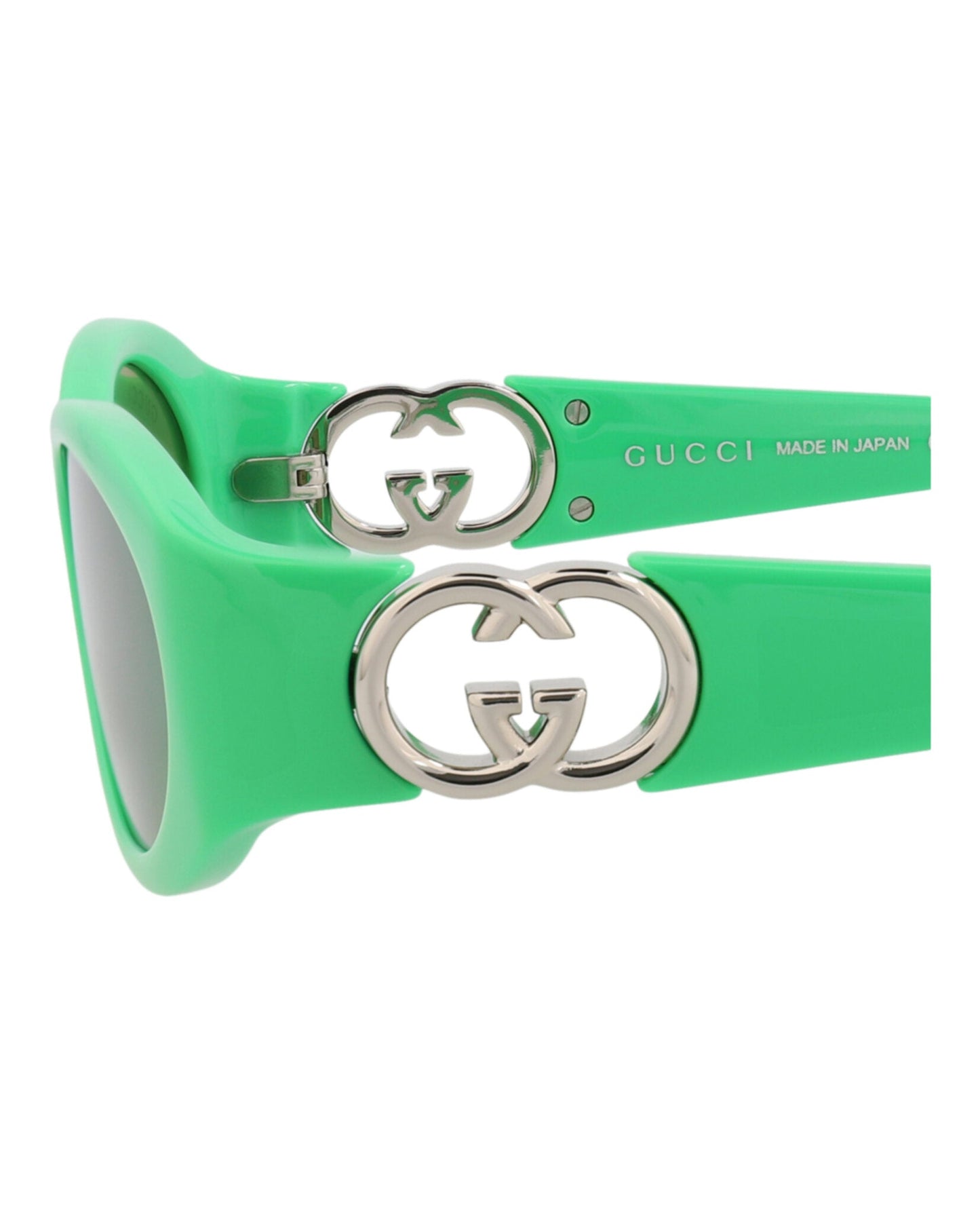 Gucci Round-Frame Injection Sunglasses