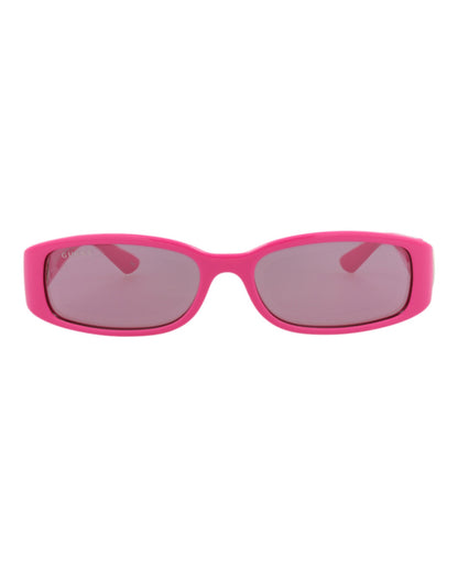 Gucci Square-Frame Injection Sunglasses