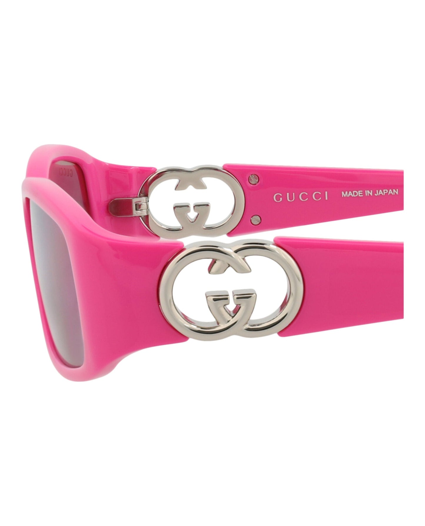 Gucci Square-Frame Injection Sunglasses