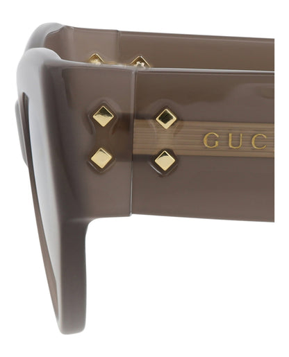 Gucci Cat Eye-Frame Recycled Acetate Sunglasses