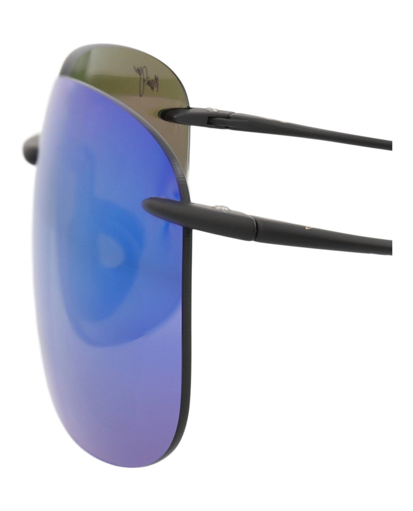 Maui Jim Shield-Frame Injection Sunglasses