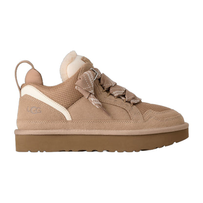 UGG Lowmel Womens Sneakers — Sand Suede Low-Top