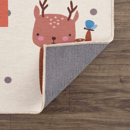 Lundy Kids Hopscotch Colorful Washable Area Rug