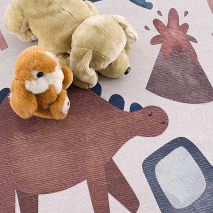 Libra Rainbow Kids Washable Area Rug