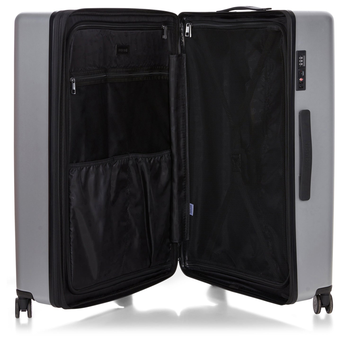 ROBERTO CAVALLI 3 Piece Luggage Set with Expandable Hard Shell & 8 Spinner Wheels
