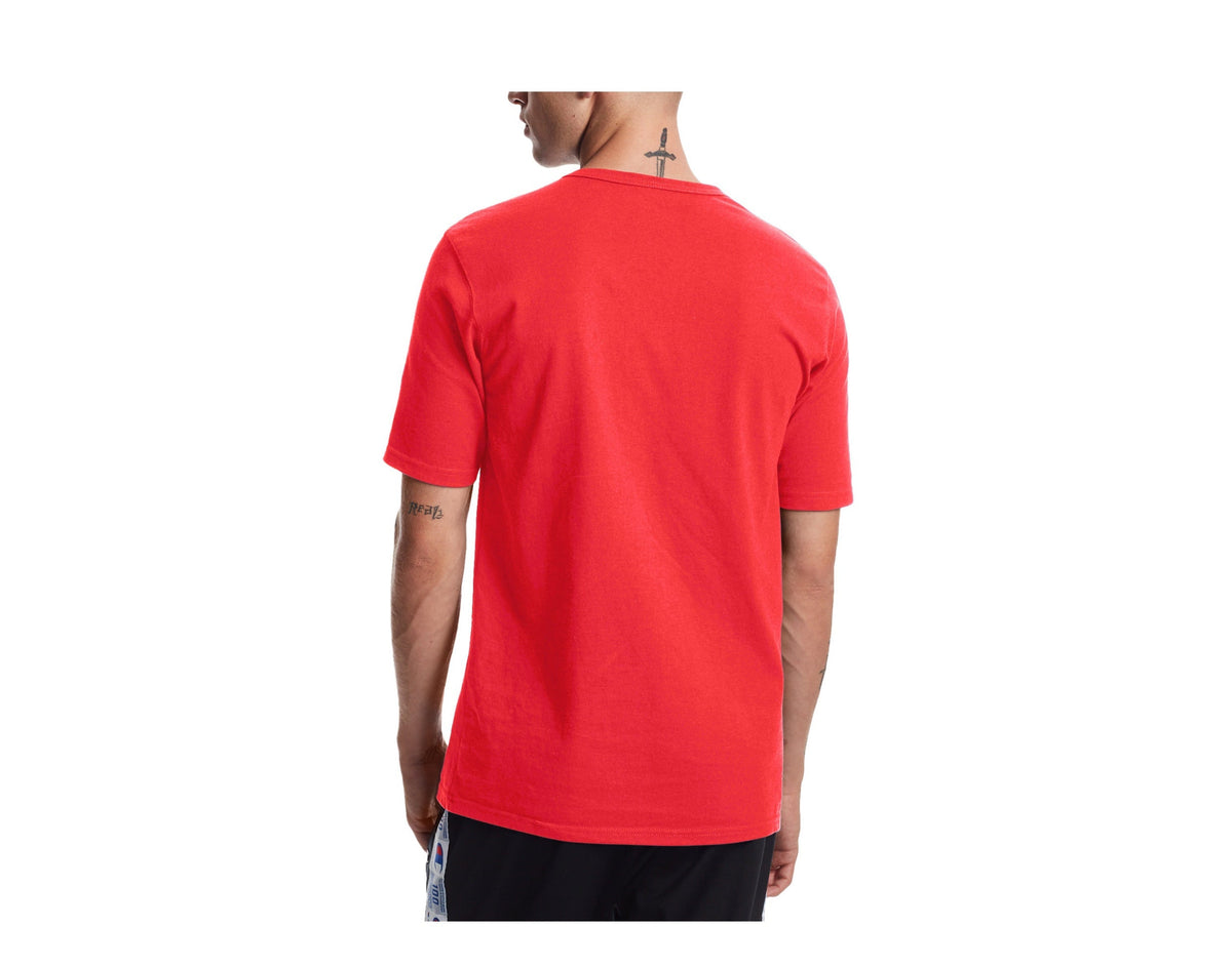 Champion C Life Heritage 3D Logo Men's T-Shirt — Red