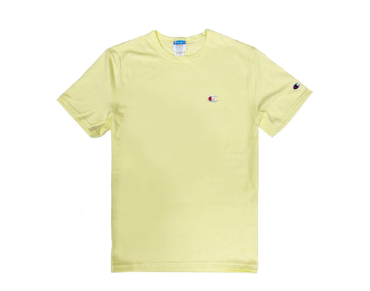 Champion C Life Heritage C Logo Men's T-Shirt — Lemon/Glacier