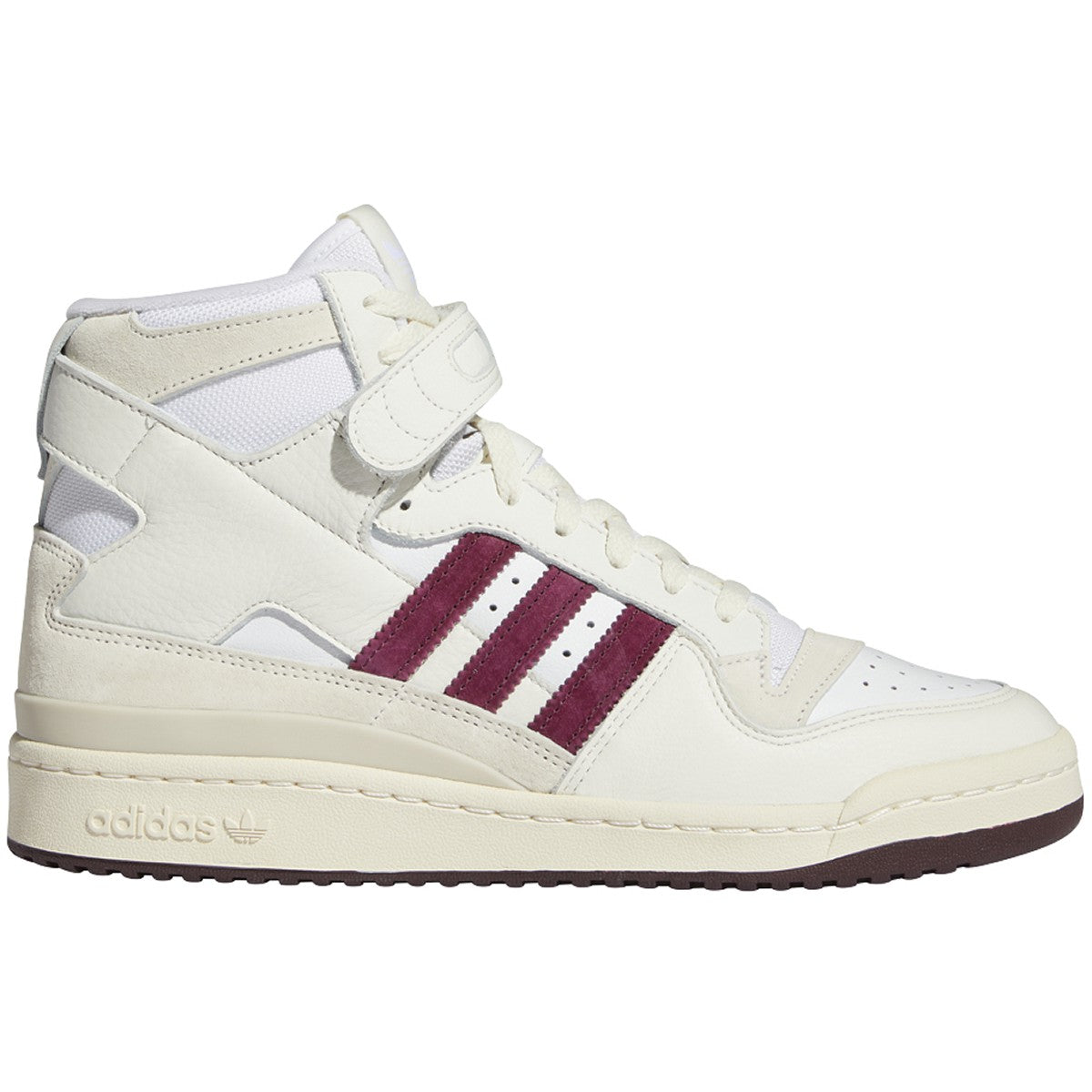 Cld Wht/Maroon/Cream-