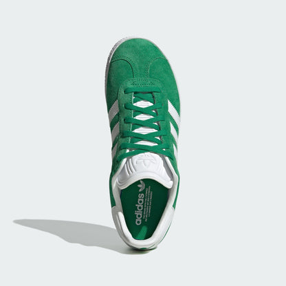 [IE5612] Youth adidas Originals Gazelle ‘Green White'