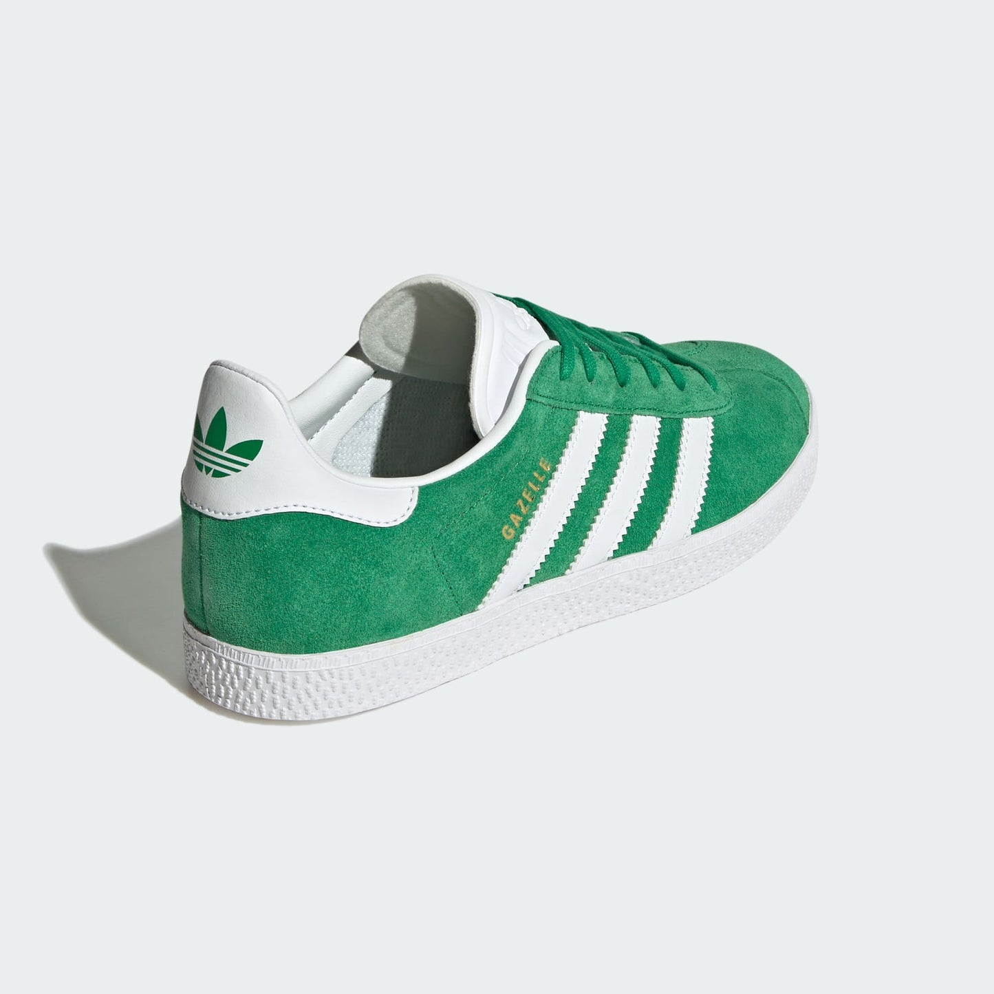 [IE5612] Youth adidas Originals Gazelle ‘Green White'