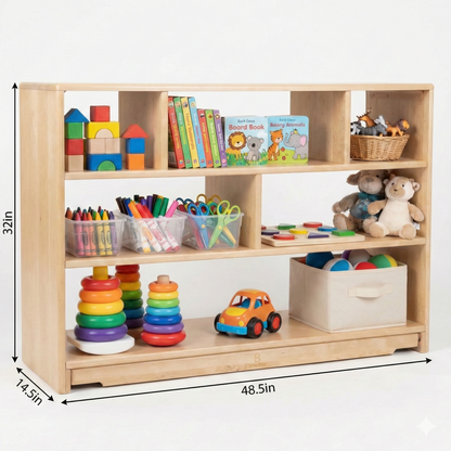 Montessori Classroom Shelf - 4' x 32"